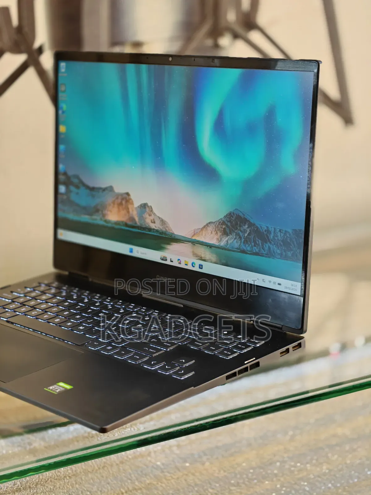 Laptop HP Omen 16 16GB AMD Ryzen 7 SSHD+SSD 512GB