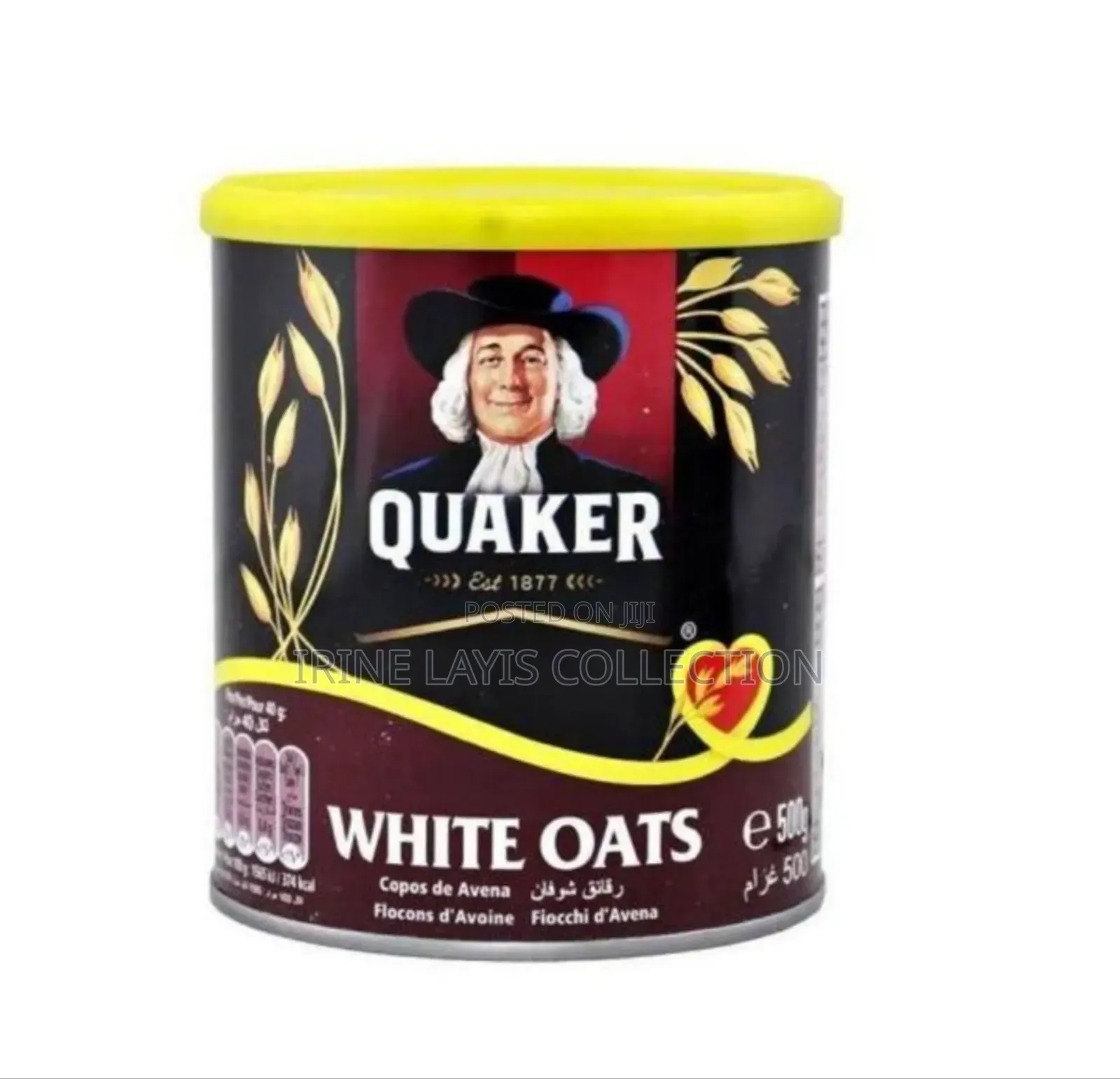 500g Quaker White Oats.