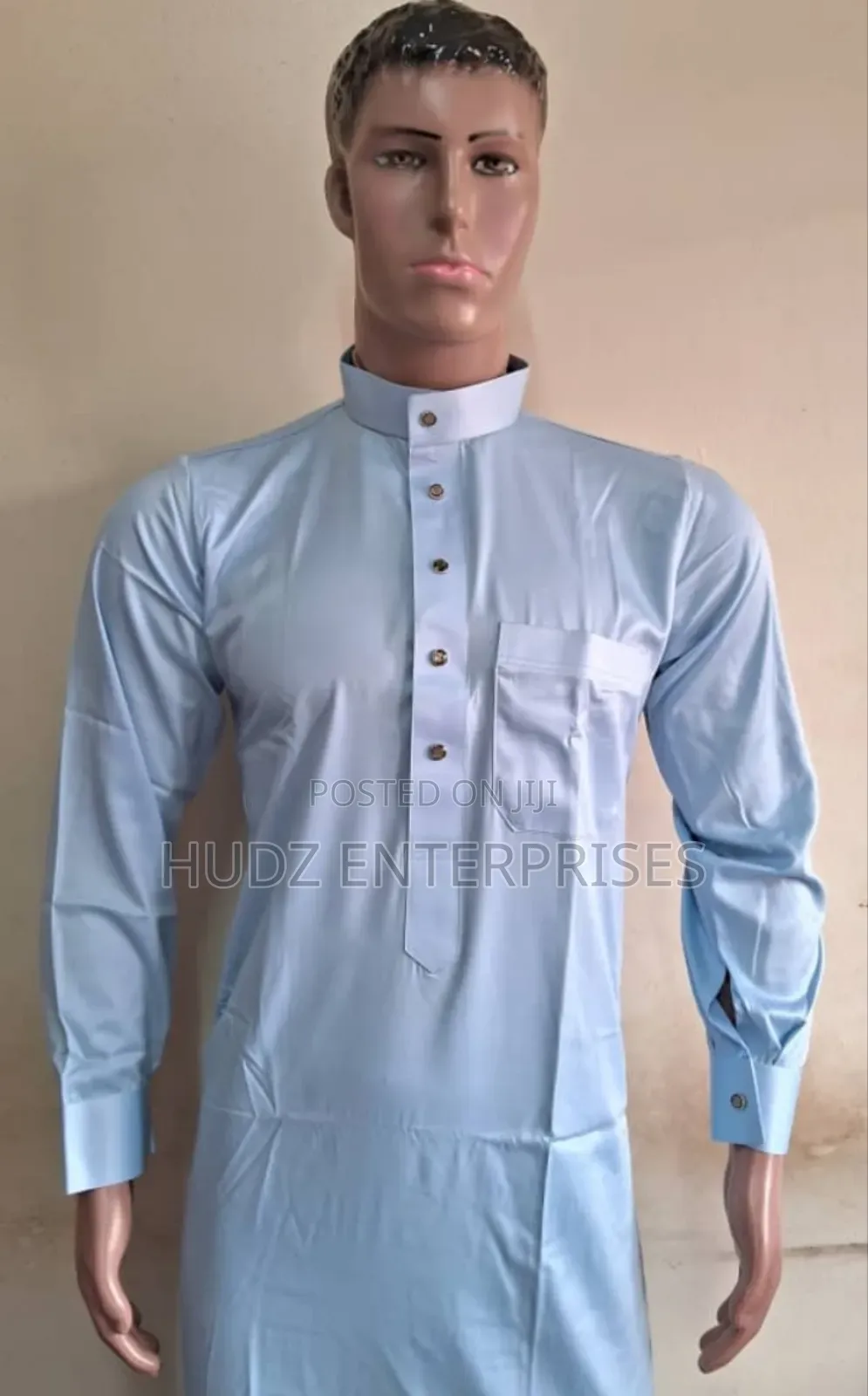 Skyblue Kings Kanzu