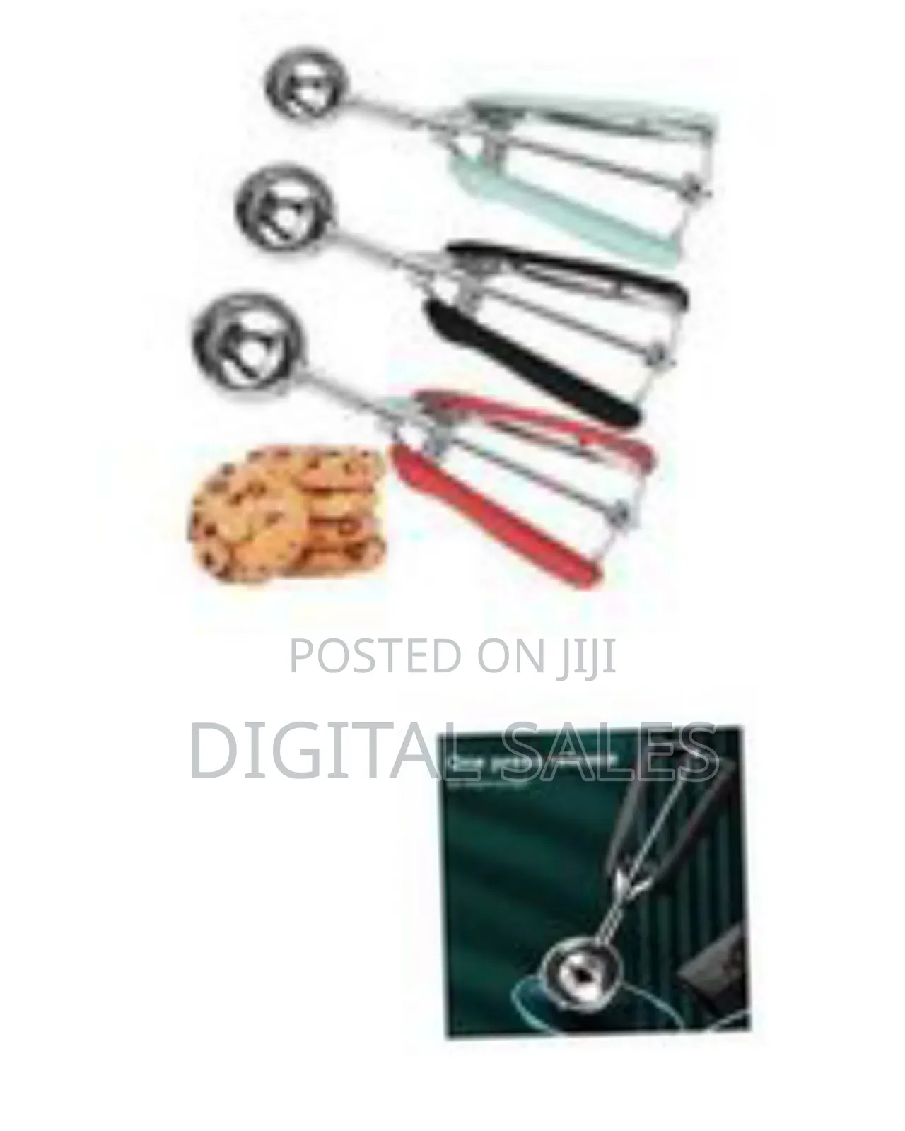 Professional Stainless Steel Ice Cream Scoop With Easy-Release Trigger