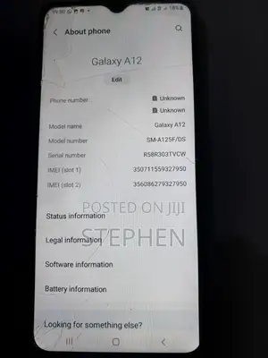 Samsung Galaxy A12 64 GB Blue