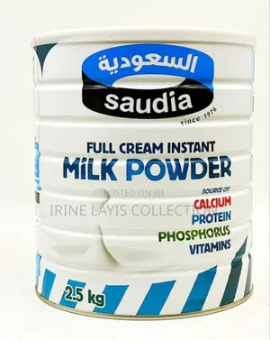 2.5 Kg Saudia Full Cream Instant Milk Powder,