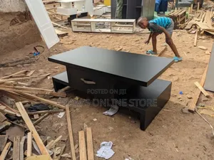 Black Center Table Simple Design