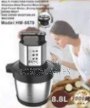 Hoffmans Hm-8879: Multi-Function Food Chopper / Electric Meat Grinder