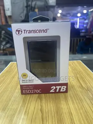 2tb External Transcede SSD