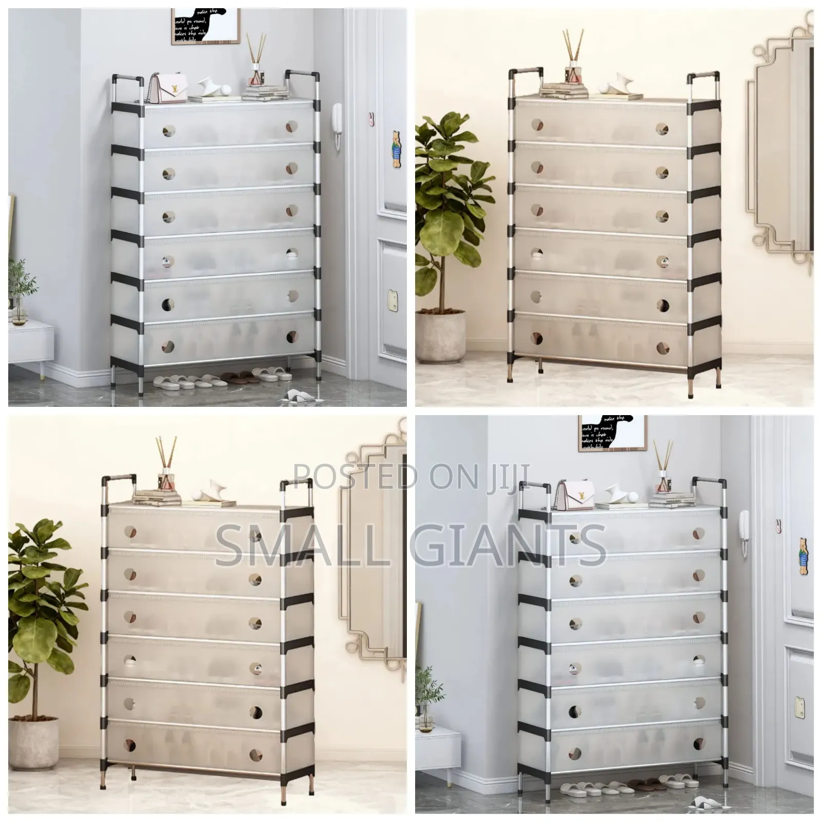 Stackable, Multi-layer Shoe Storage Cabinet