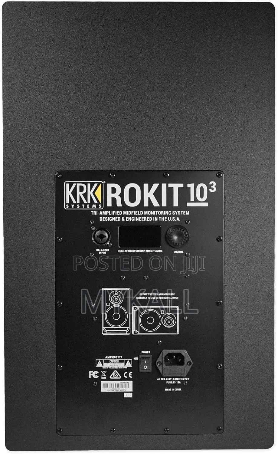 2 KRK Rokit 10-3 G4 10" Class D Active Studio Monitor Speakers Rp10-3