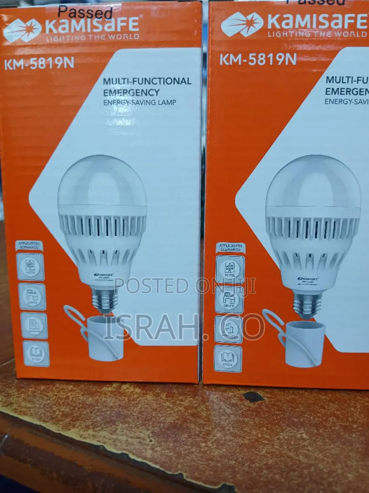New Emergency Rechargeable Lamp.