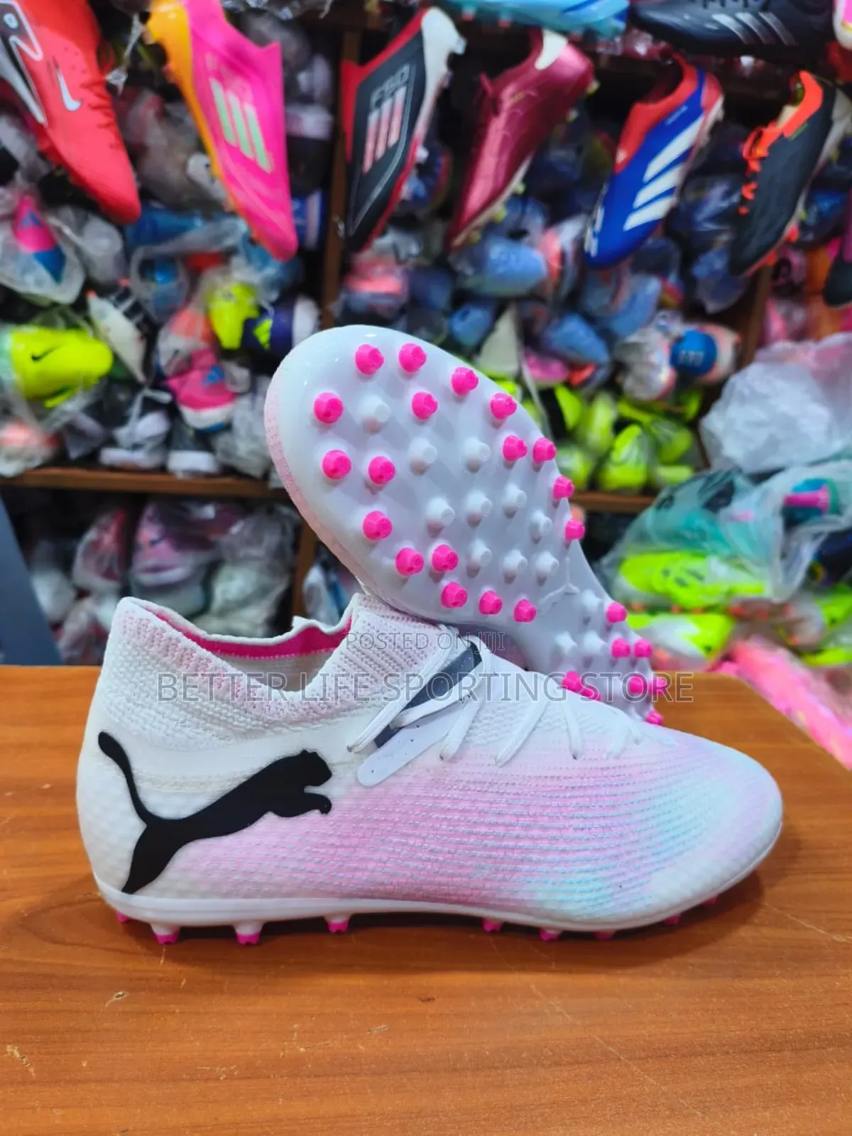 Puma Football Boots White Original