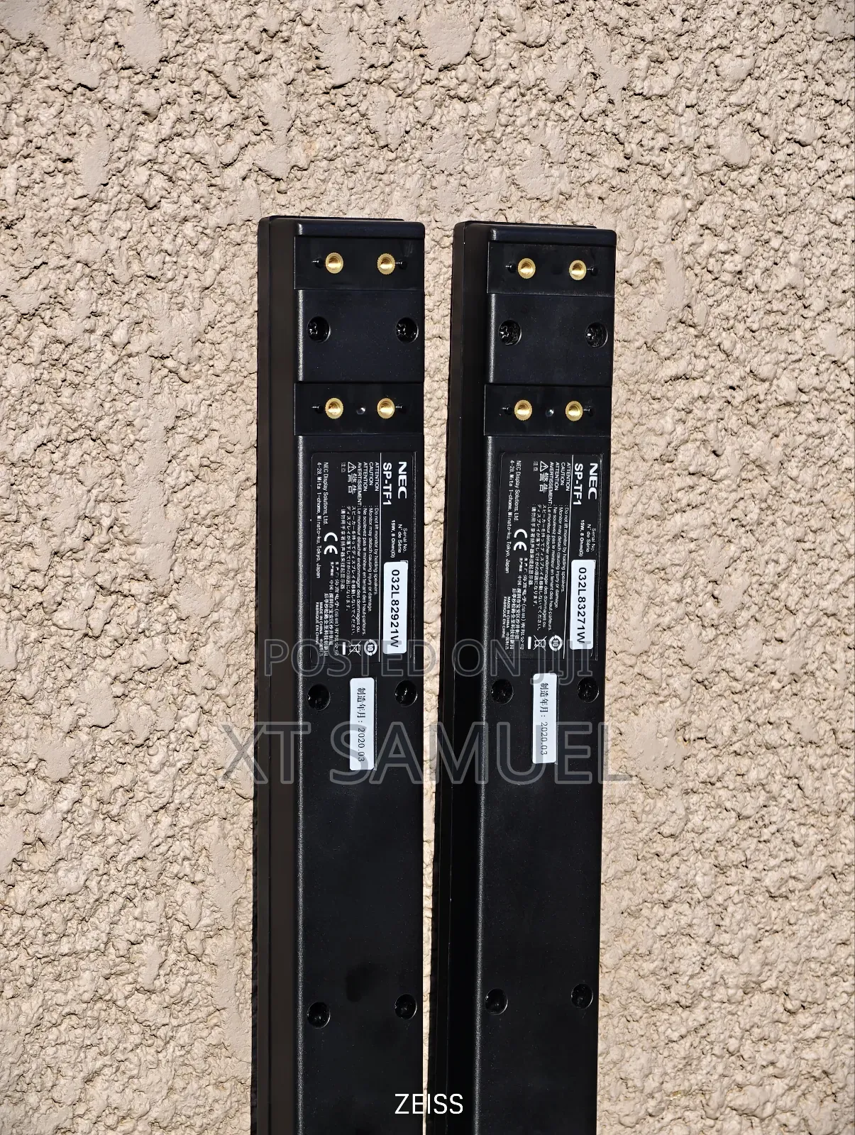 Nec Wall Mountable Legit Surround Speakers, Great Sound Output