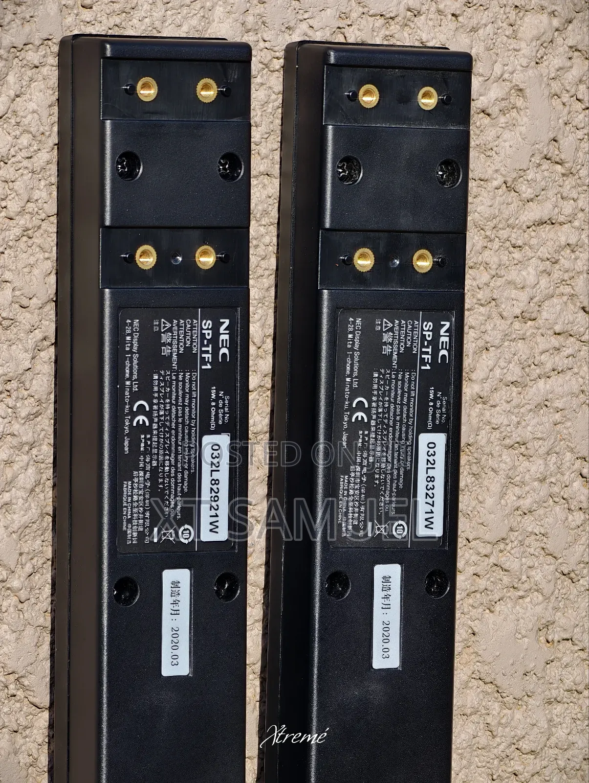 Nec Wall Mountable Legit Surround Speakers, Great Sound Output