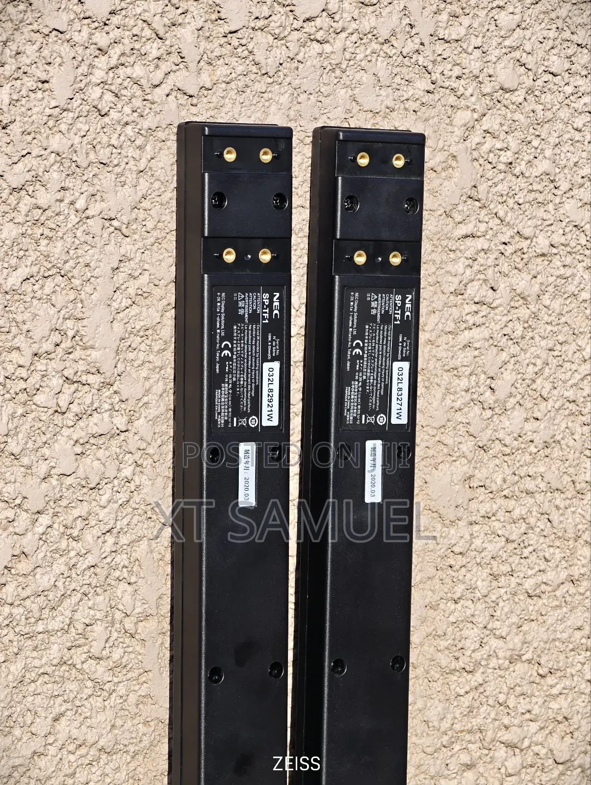 Nec Wall Mountable Legit Surround Speakers, Great Sound Output