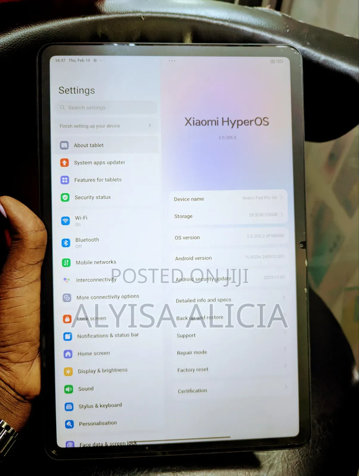 Xiaomi Redmi Pad Pro 256 GB Gray