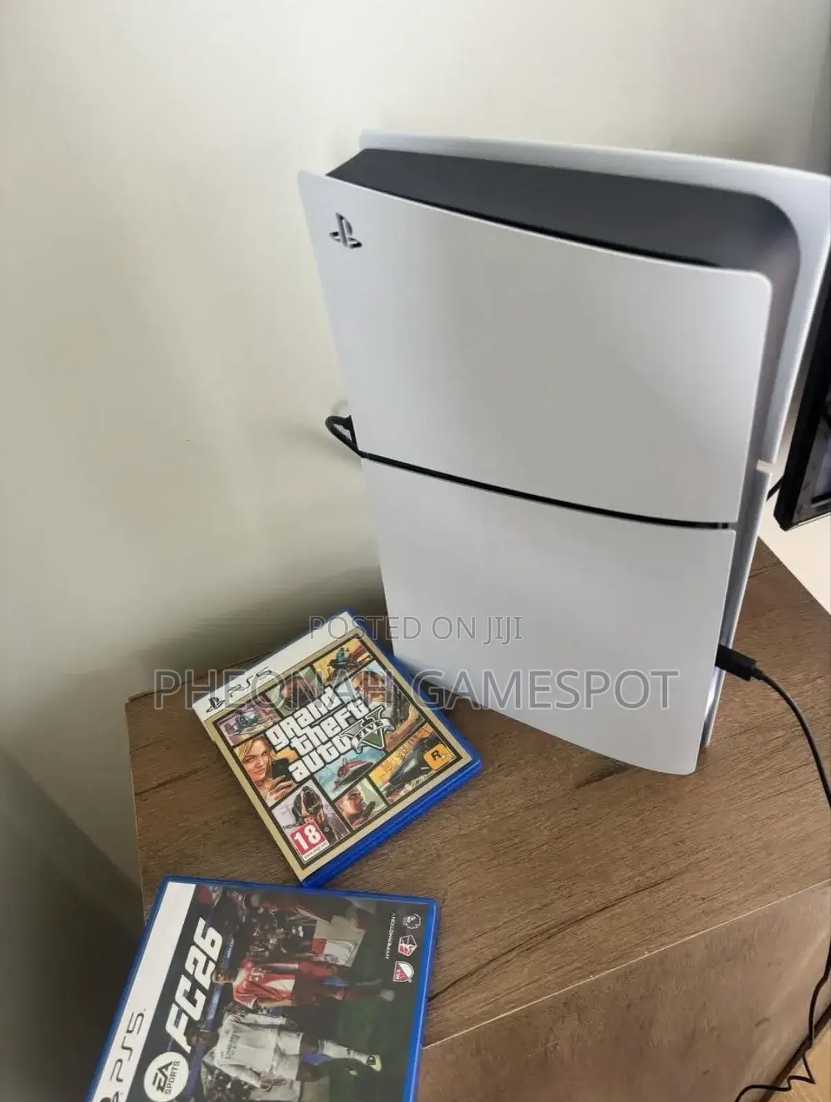 Ps5 Slim Factory Sealed Package, 2 Pads And 3 Games Included