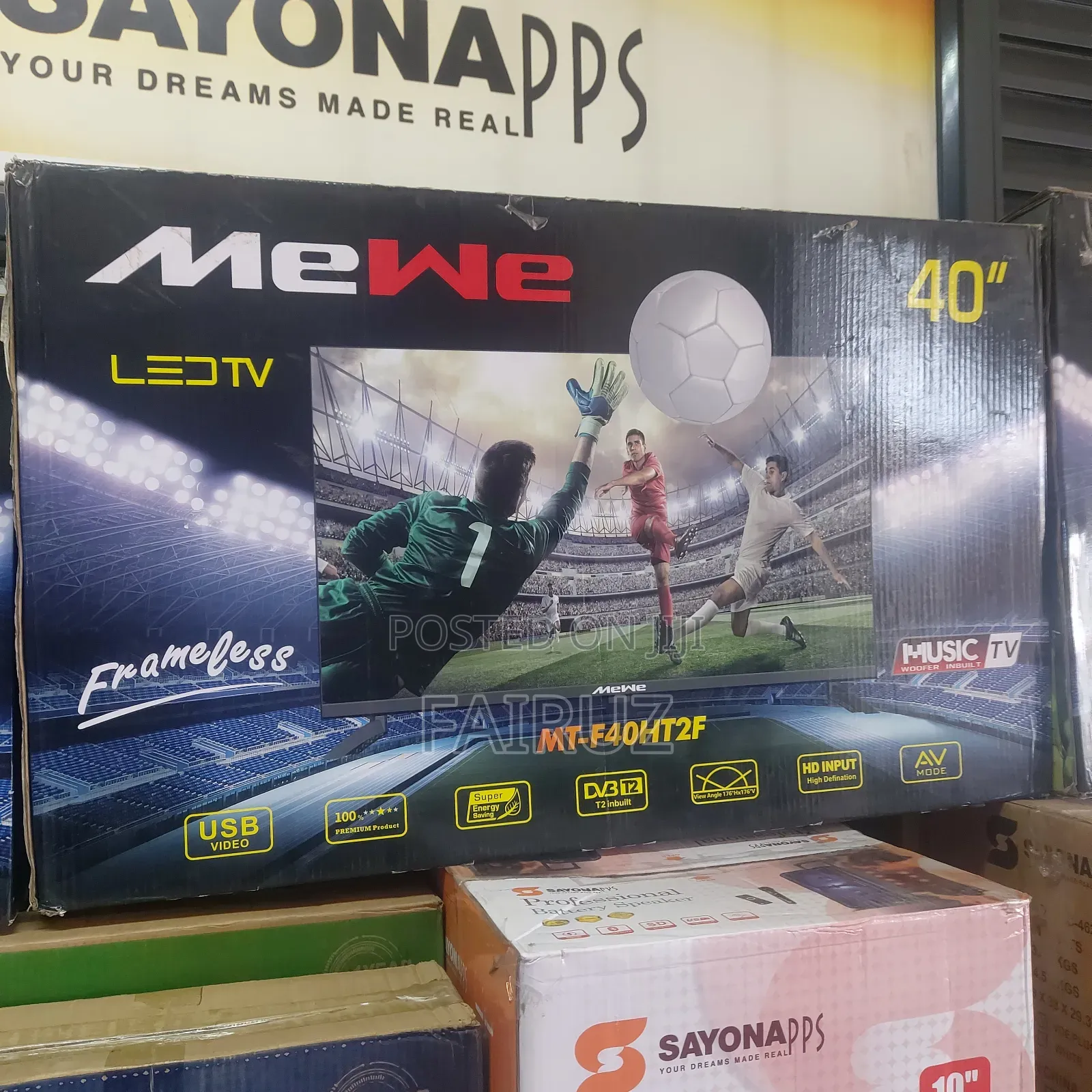 40-Inch Mewe Led Smart Tv