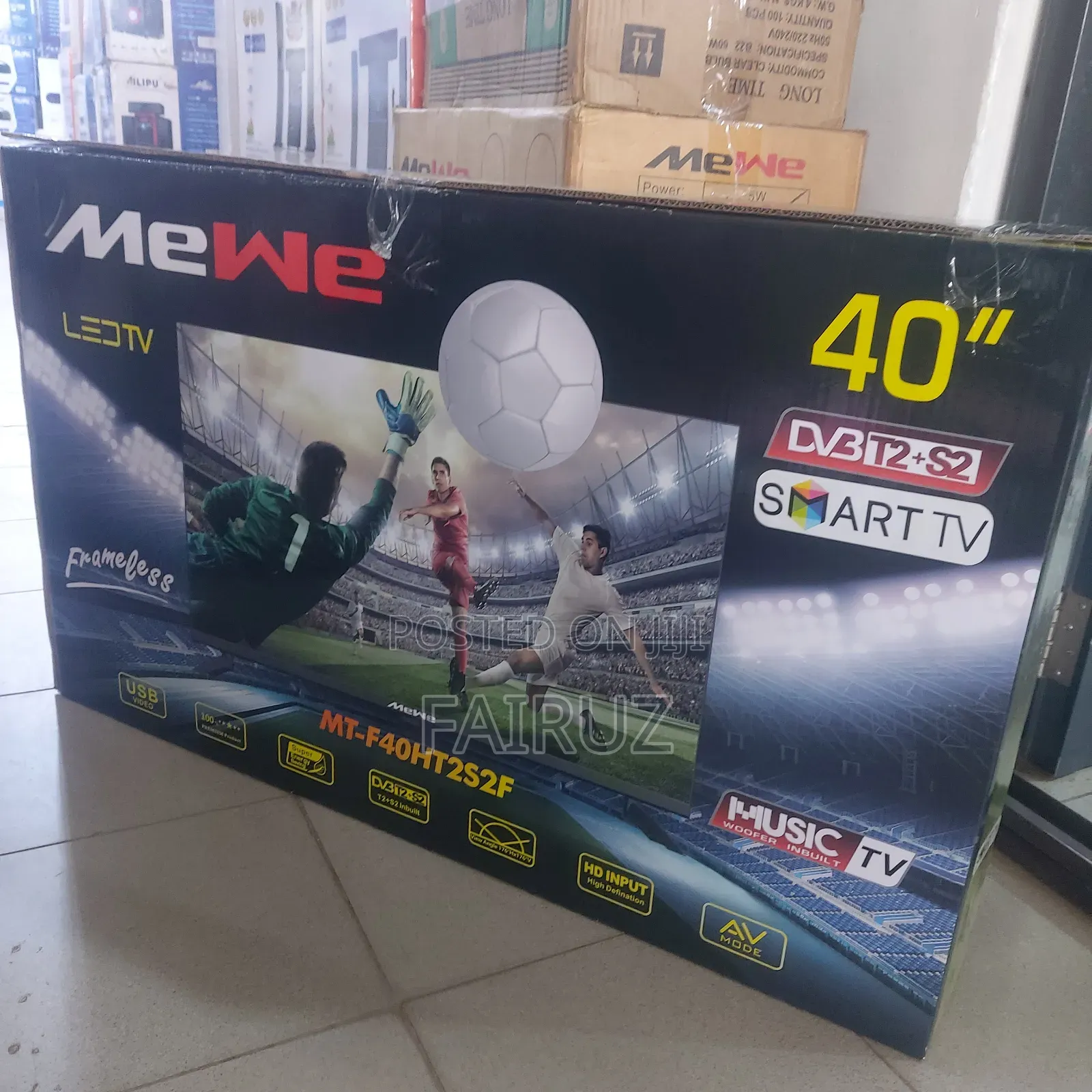 40-Inch Mewe Led Smart Tv