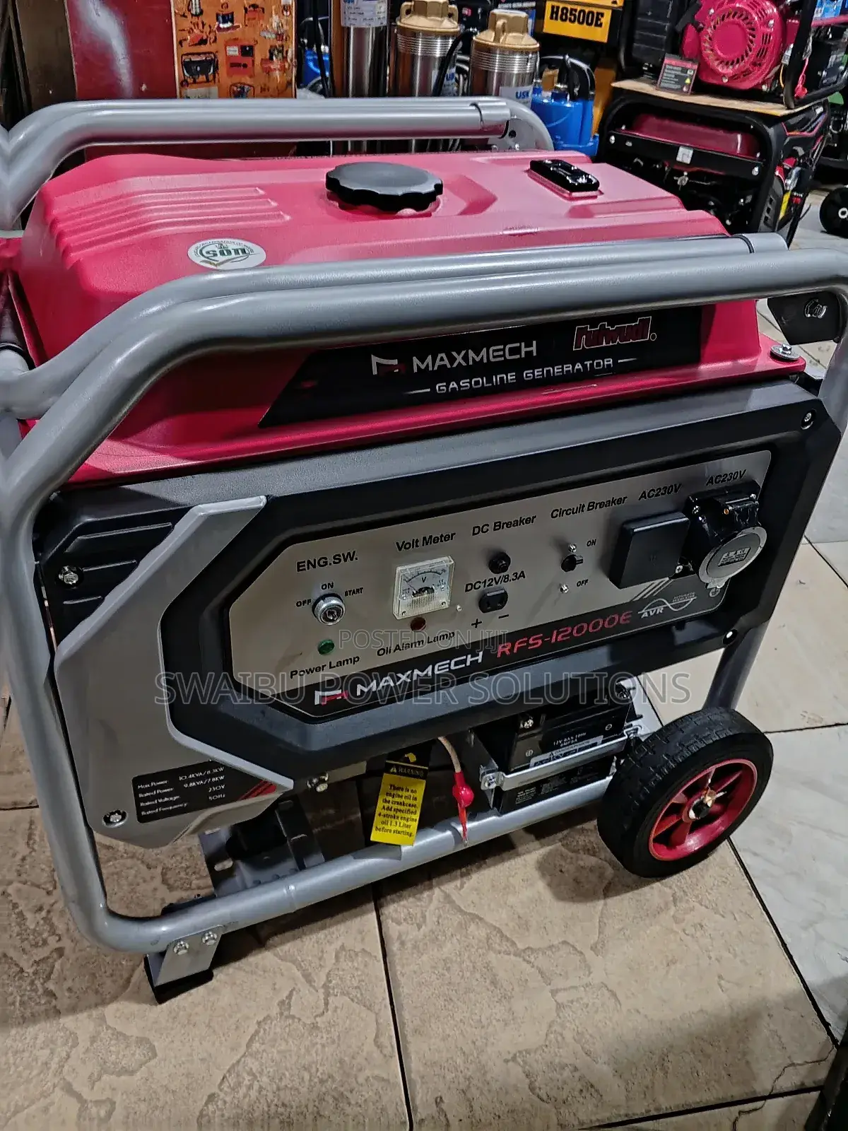 9.8 Kva Maxmech