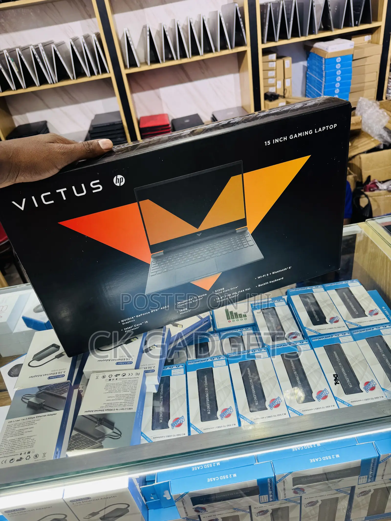 New Laptop HP Victus 15 16GB Intel Core i5 SSD 1T