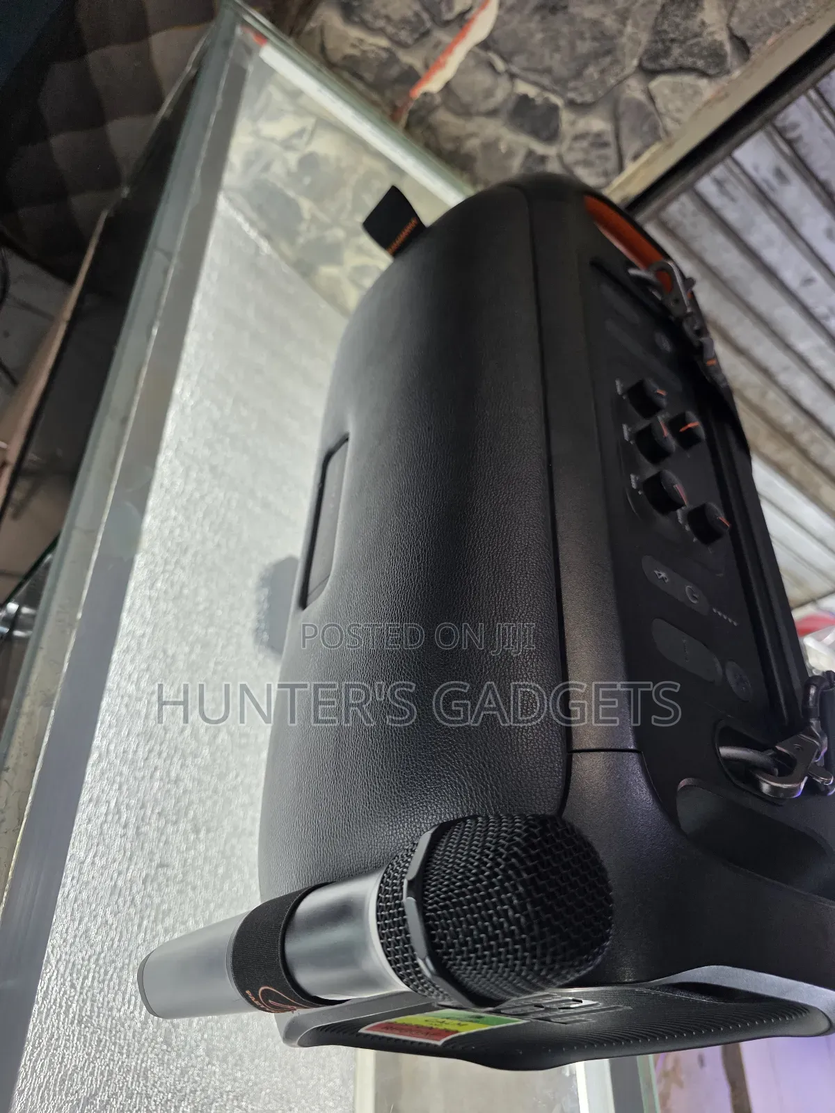 JBL Party Box on the Go Bluetooth Rechargeable Powerful Speaker + 