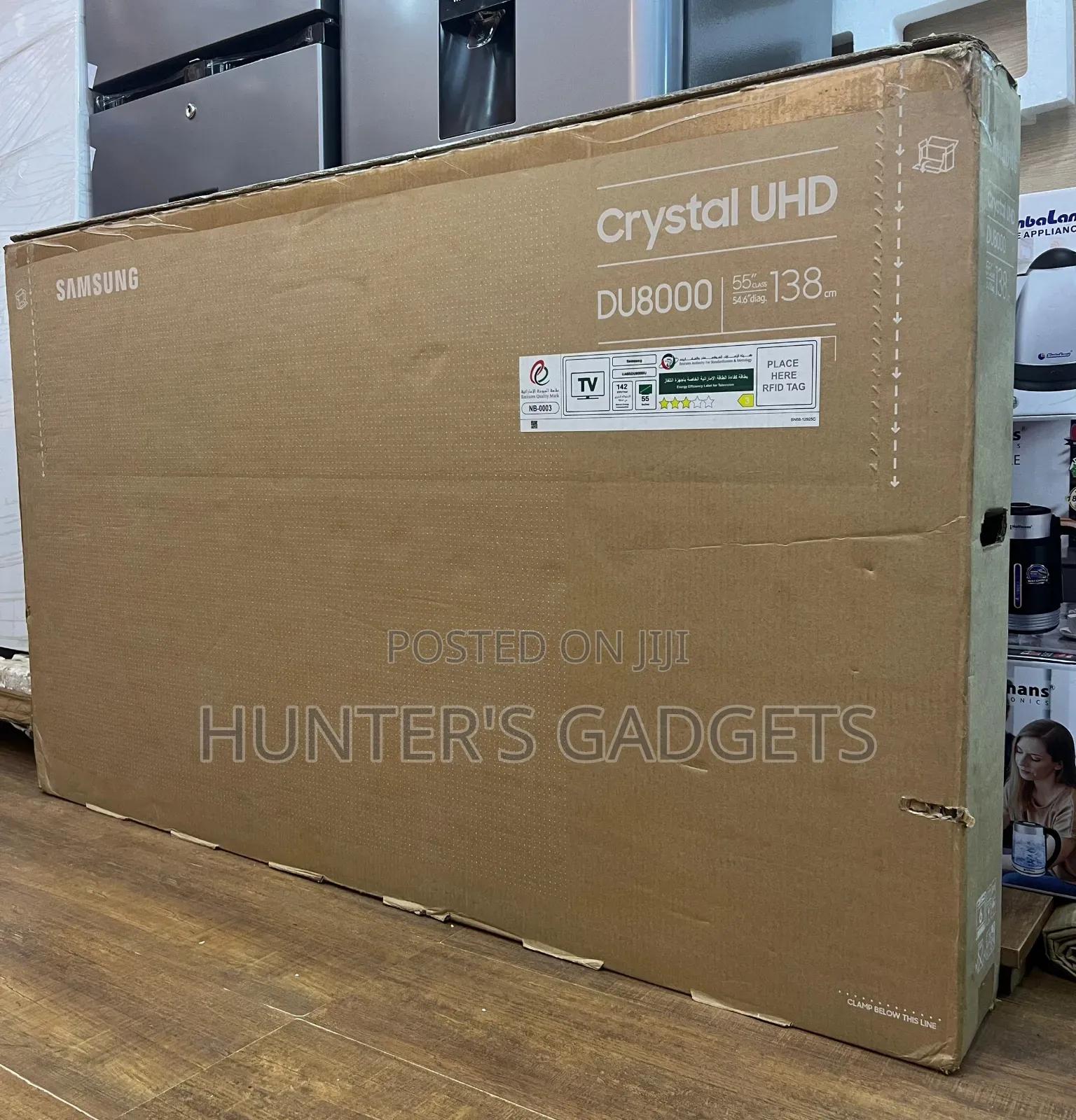 55inch Samsung Tv Du8000 Series Brand New Tv Smart Ultra Slim Tv