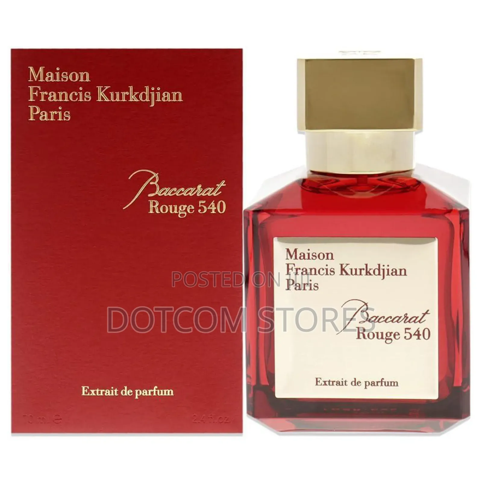 Maison Francis Kurkdjian Baccarat Rouge 540 Extrait De Parfum