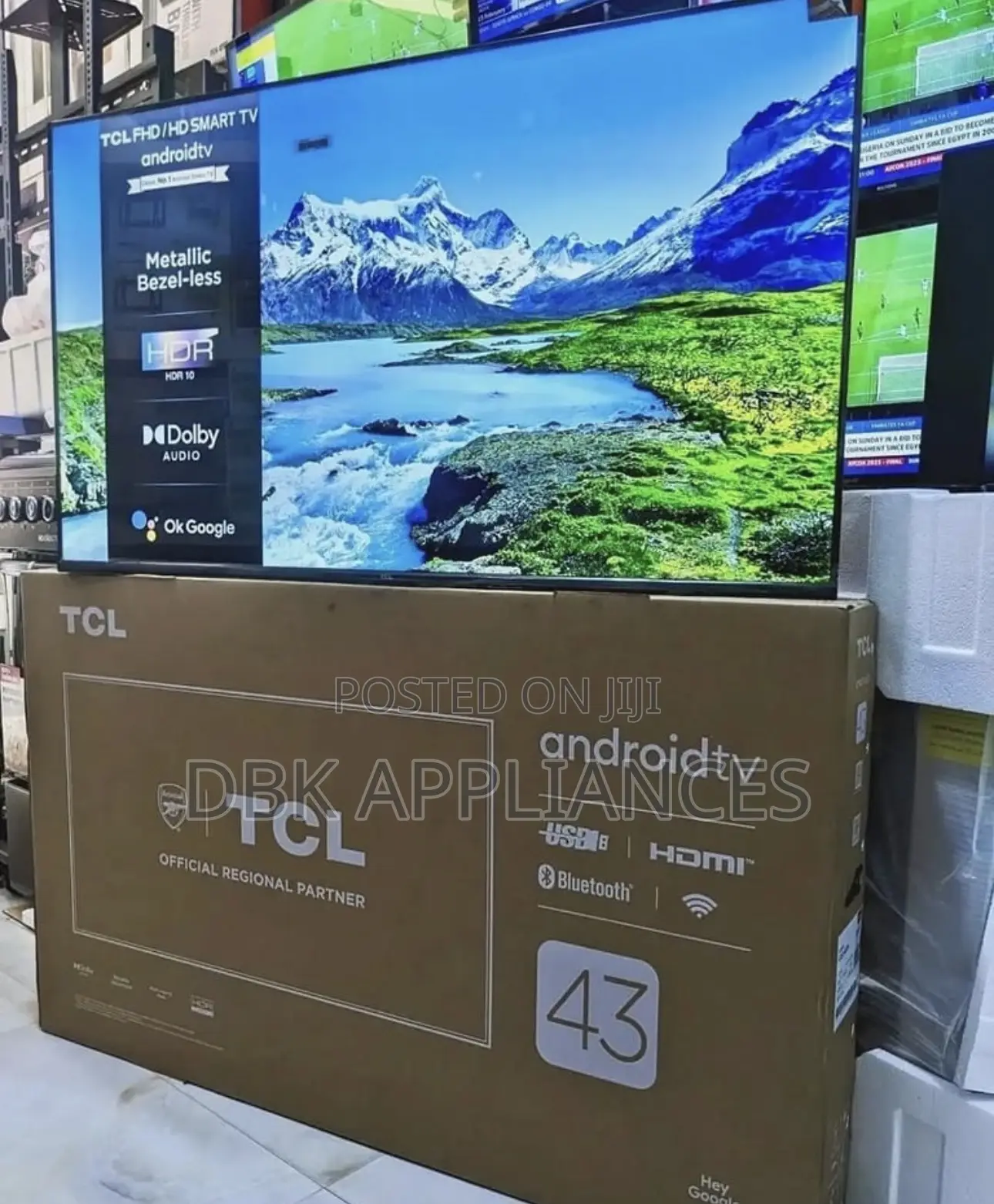 TCL 43 Inches Full Hd in Stock