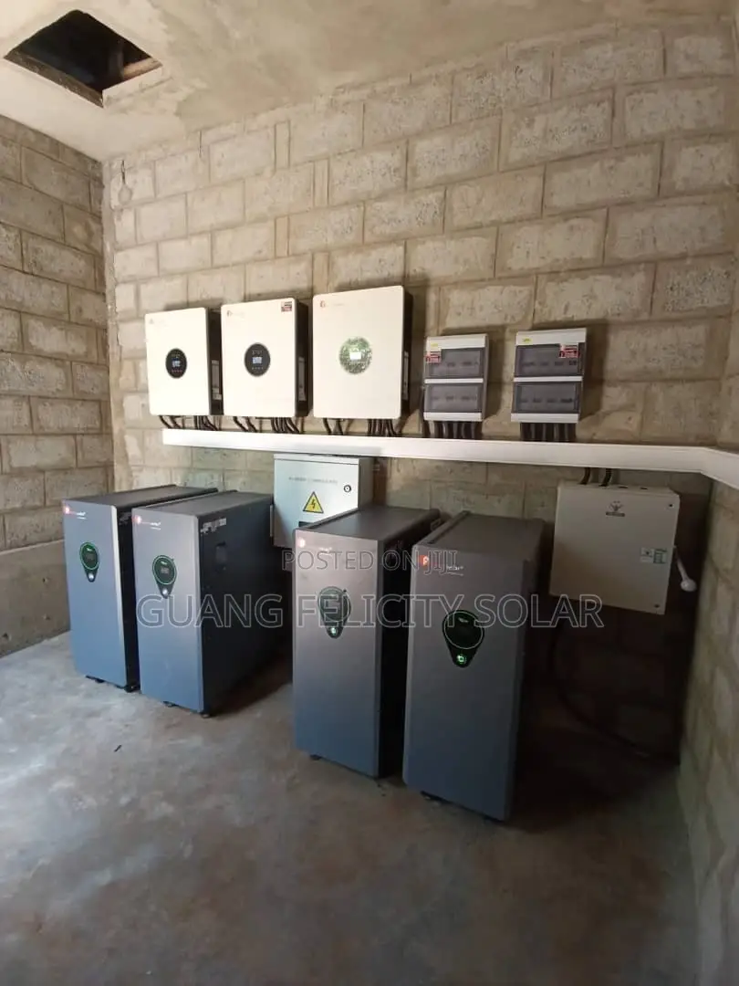 100kwh 60 Panels Hybrid System