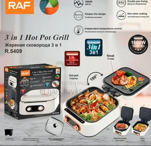 Raf 3-in-1 Hot Pot Grill, Model R.5409.