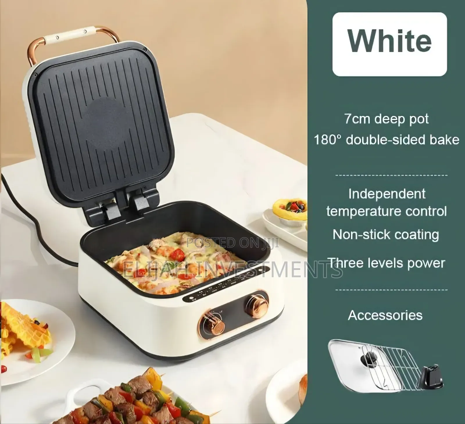 Raf 3-in-1 Hot Pot Grill, Model R.5409.