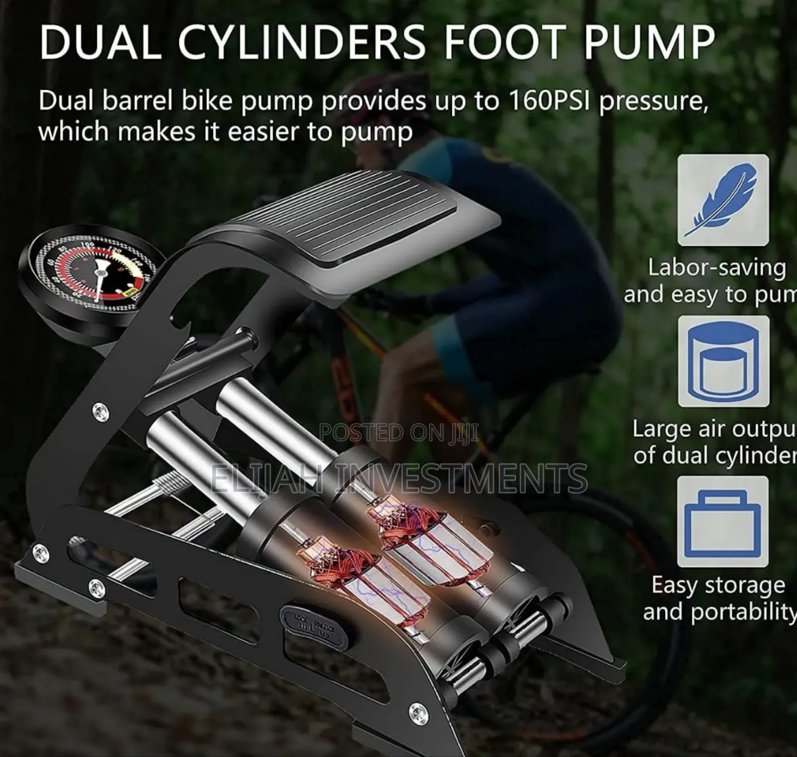 High-Pressure Foot Pump