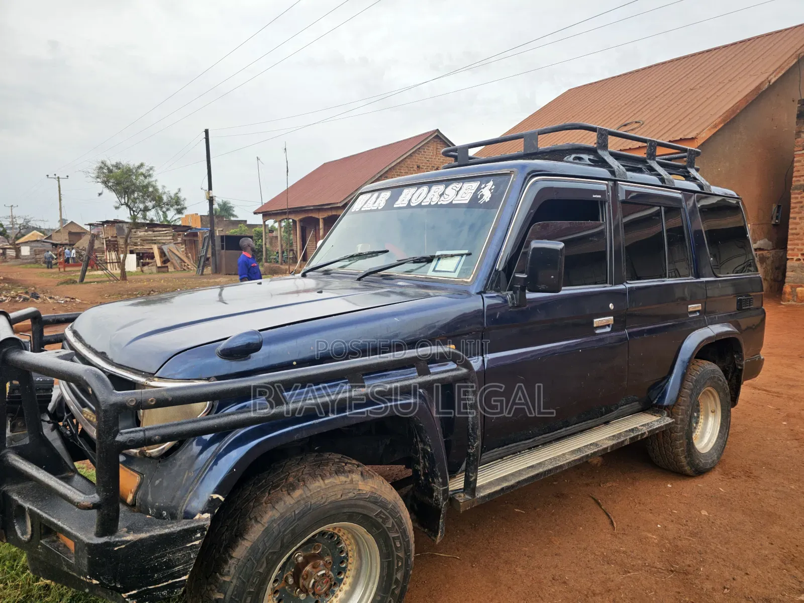 Toyota Land Cruiser Prado 3.0 D 1995 Blue