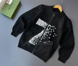 Black Zipped Sweater