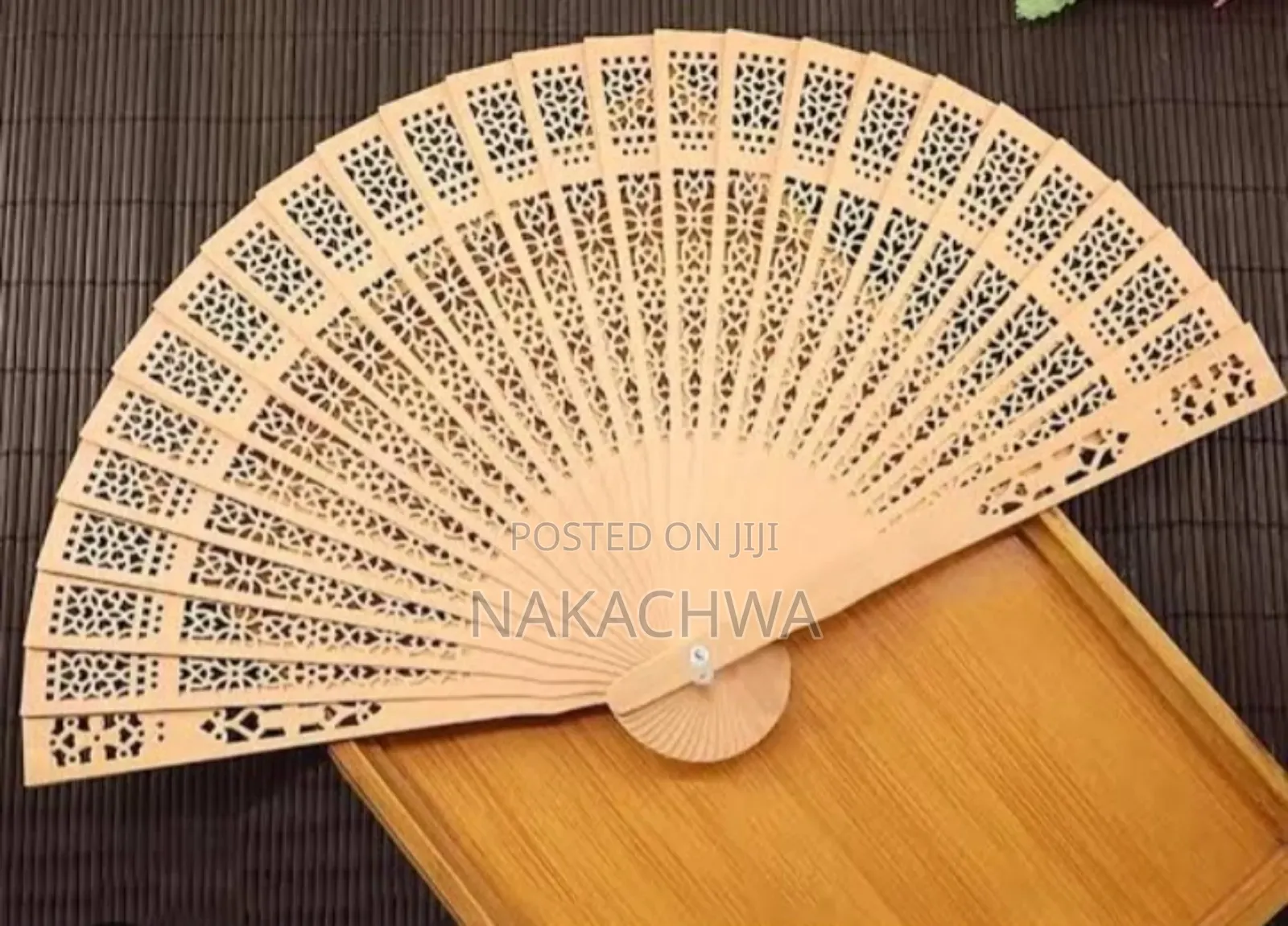 40 Pieces Of Wooden Hand Fan