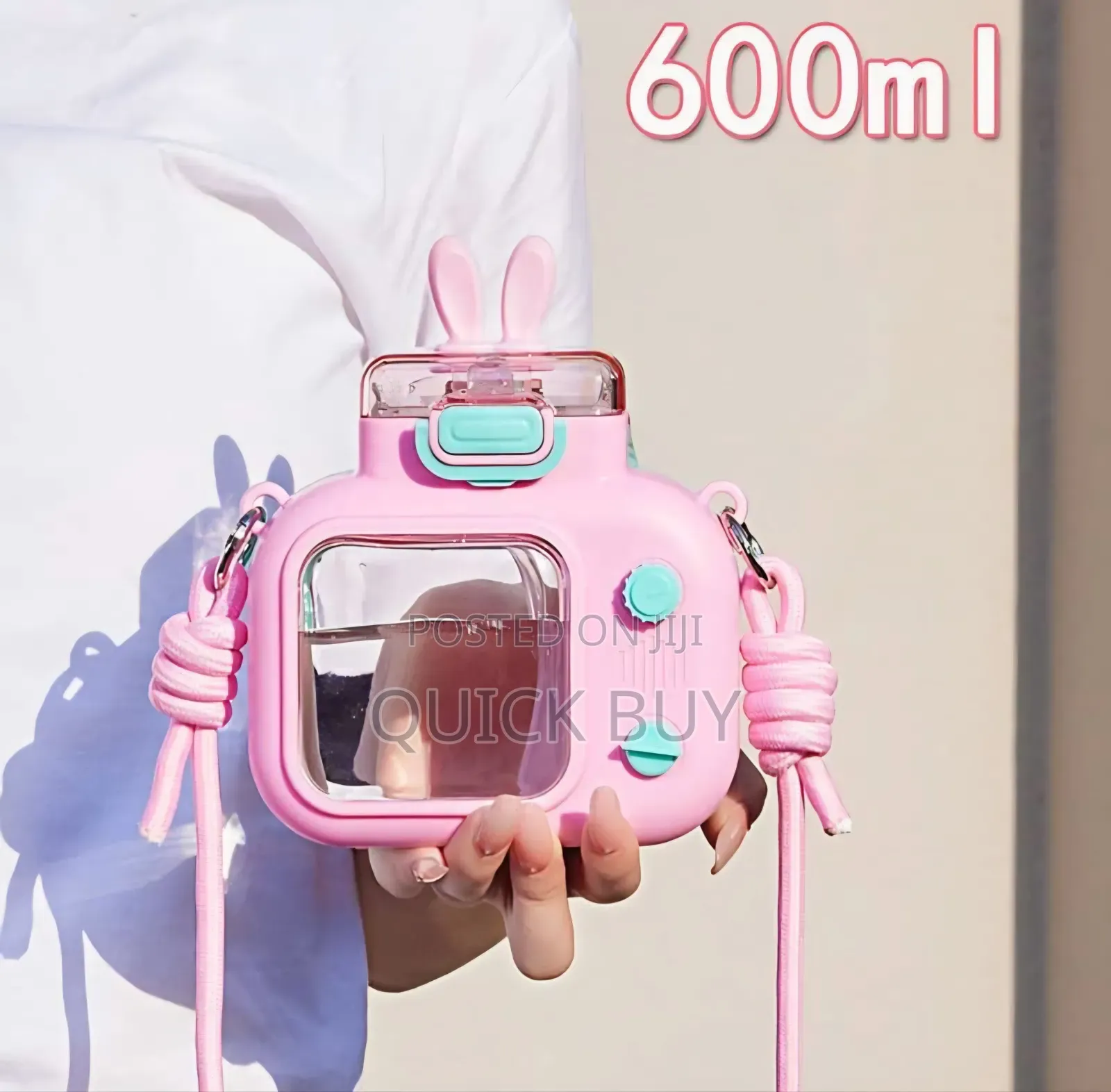 600ml Cartoon-Themed Tv Water Bottle
