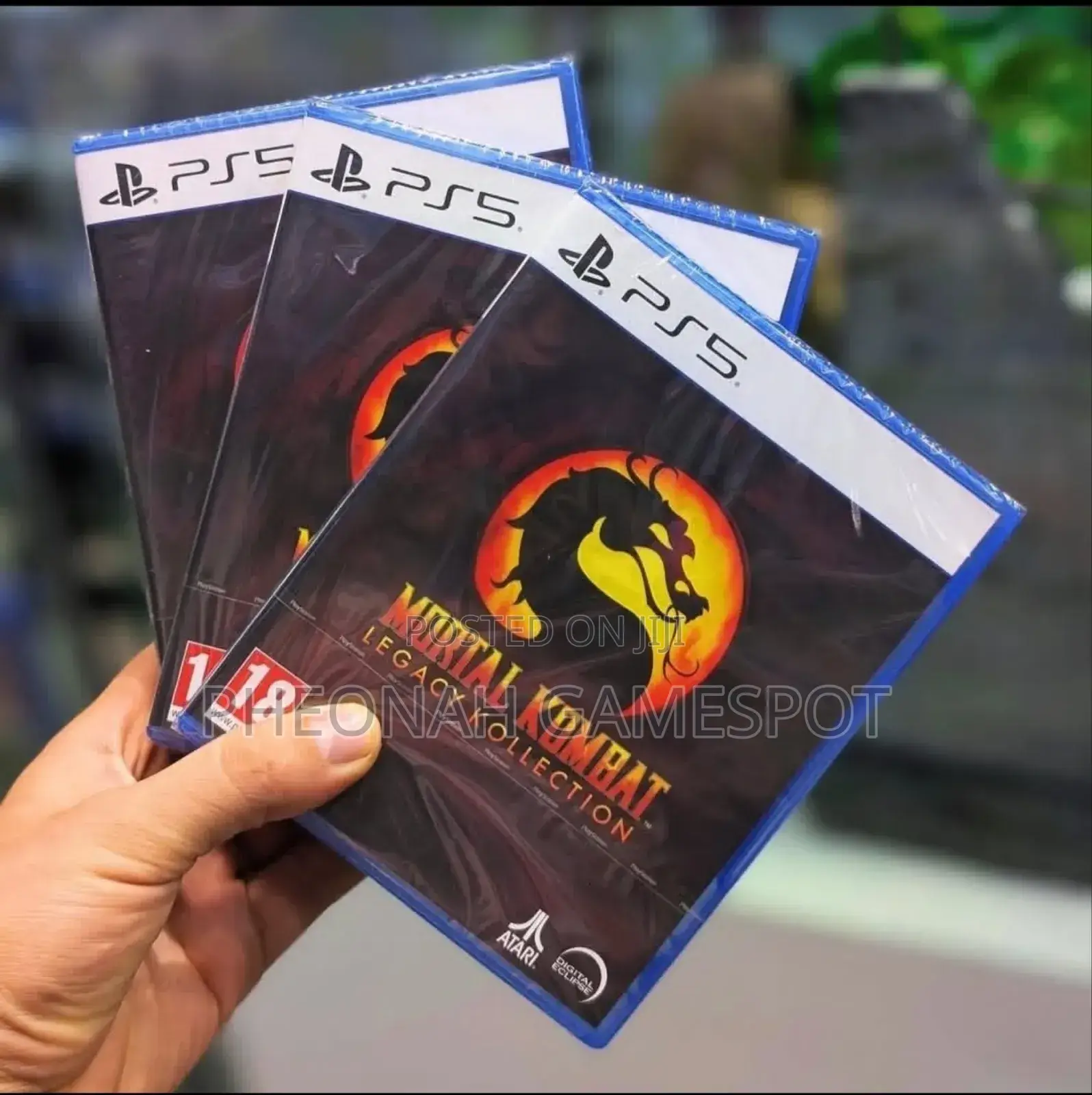 Mortal Kombat Legacy Collection Game Cd for Ps5