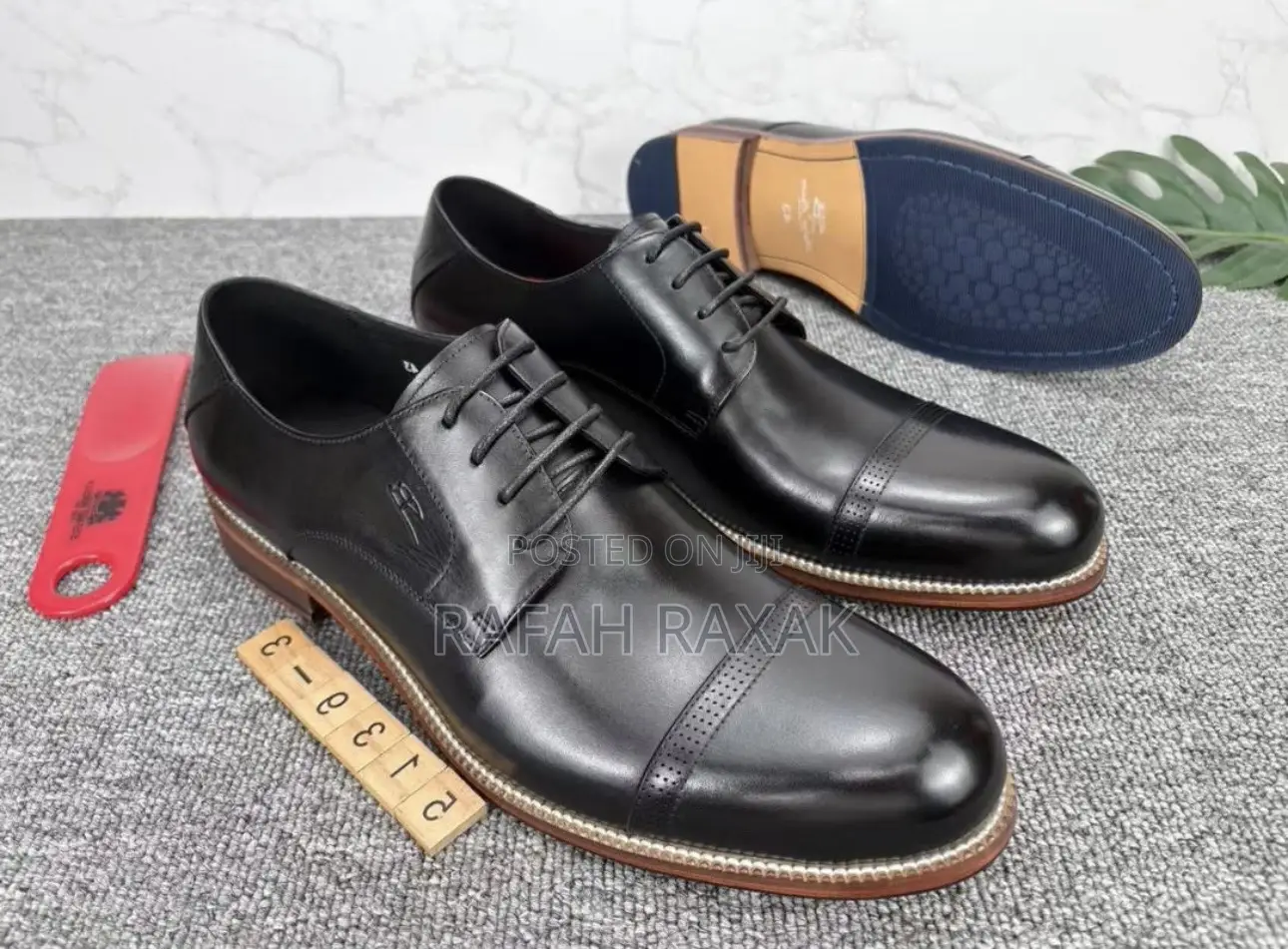 Original Black Stefano Borella Oxford Formal/Gentle Shoes