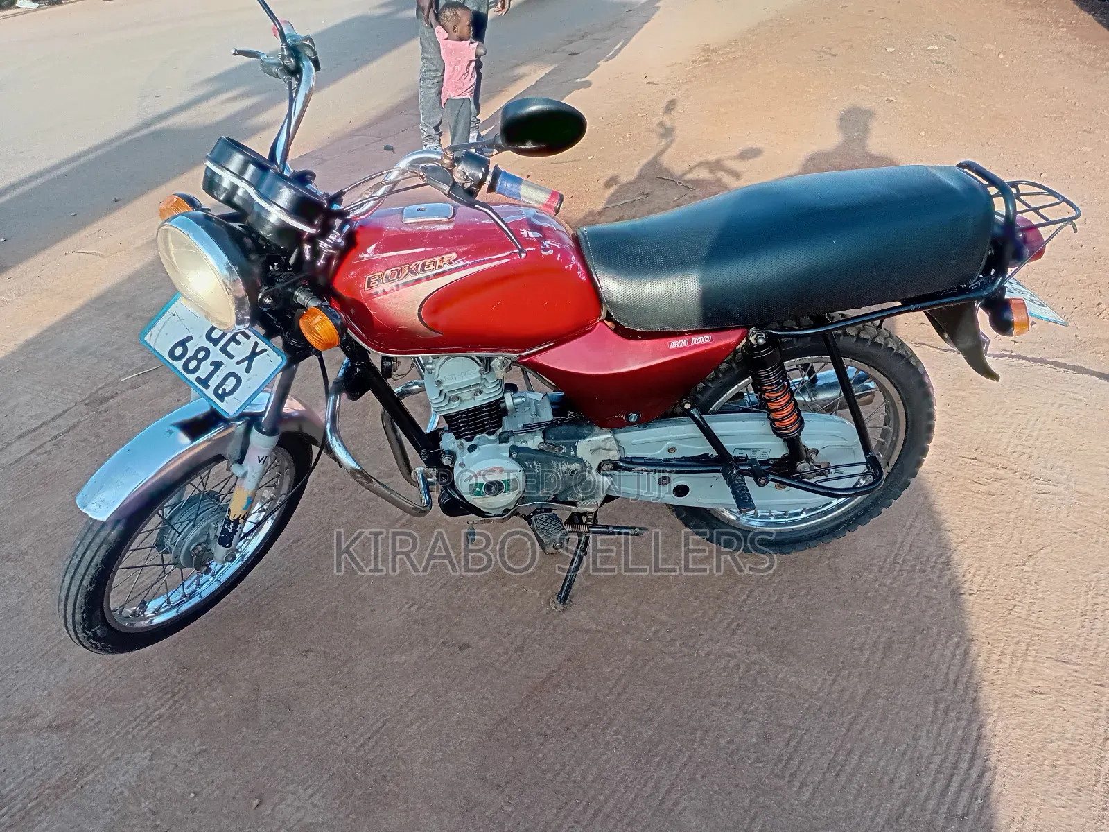 Bajaj Boxer 100 2024 Red
