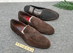 Original Men’S Stefano Borella Dark Brown Suede Loafers
