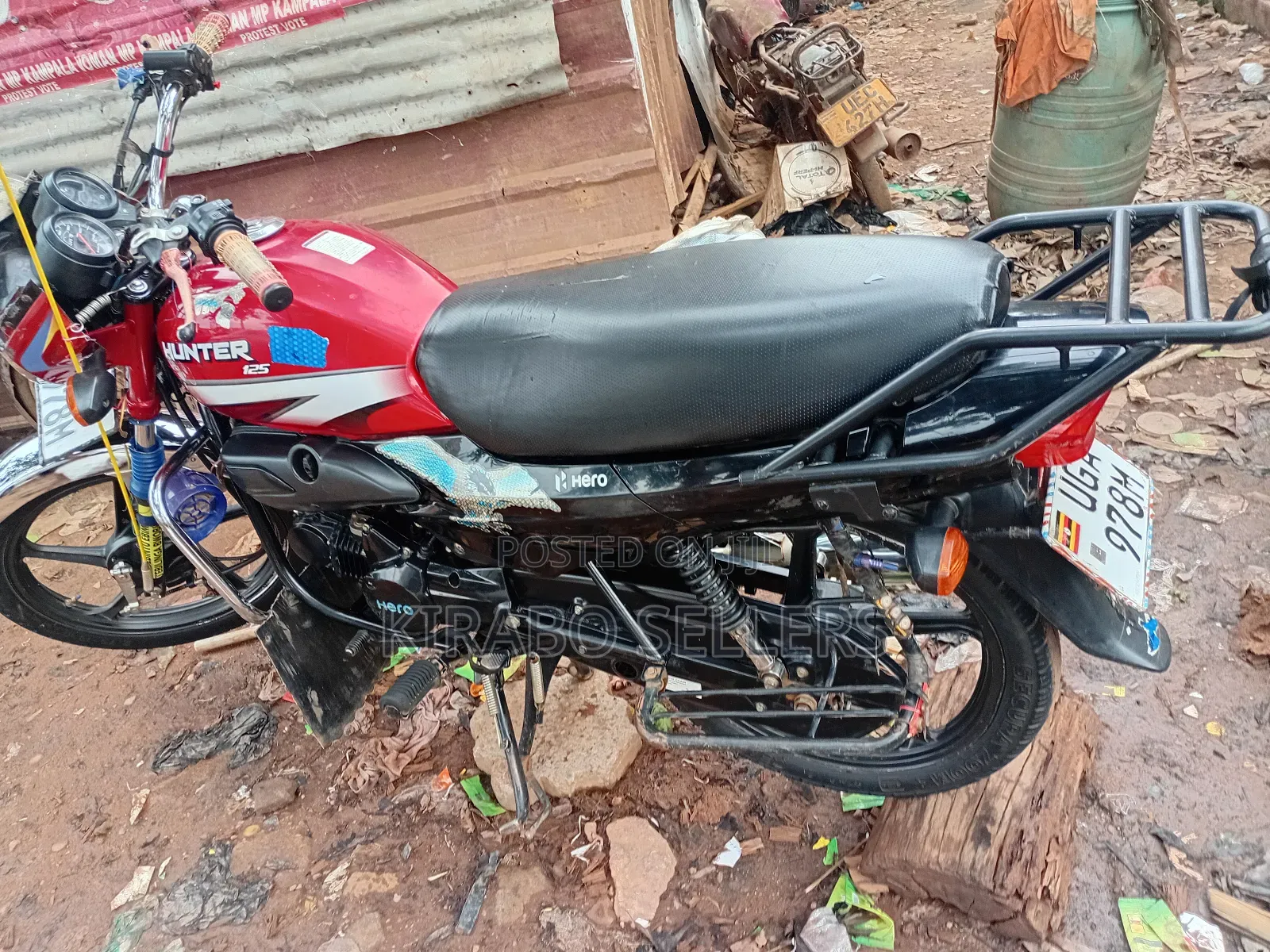 Hunter Bobber 350cc 2025 Red