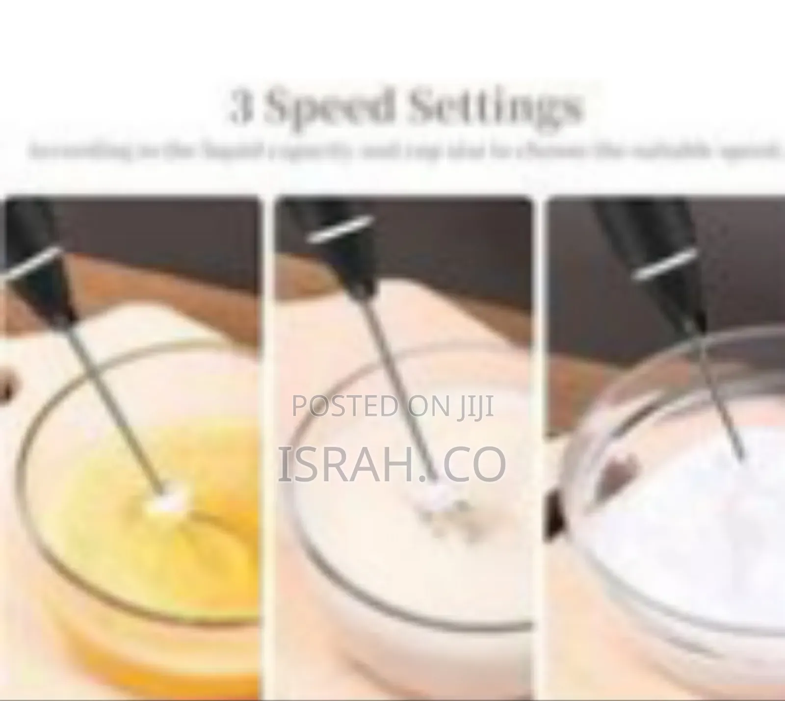Versatile Handheld Electric Milk Frother and Mixer Kit