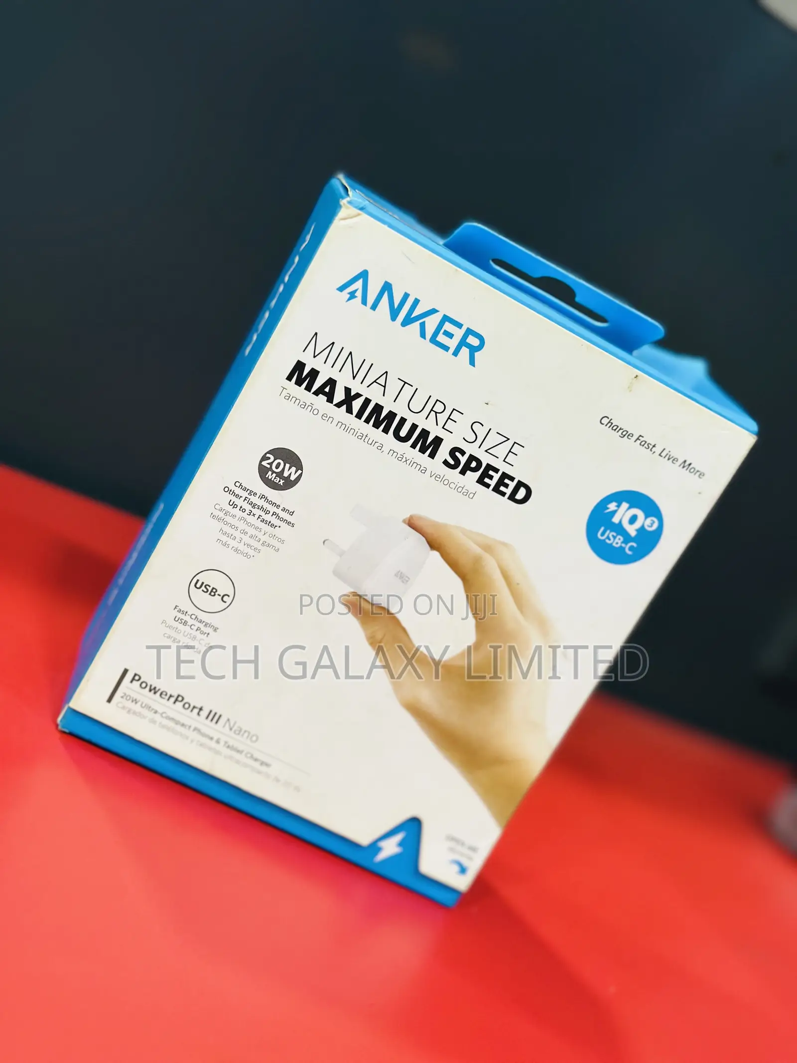 Anker Power Port Iii Nano 20w Usb C iPhone Charger