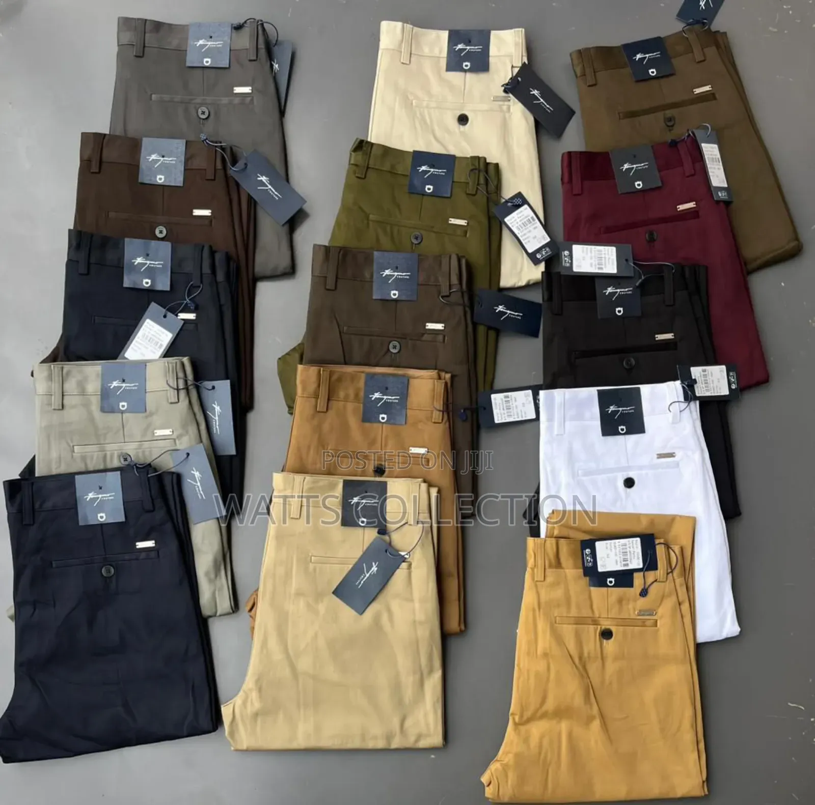 Gentle Khaki Chino Trousers