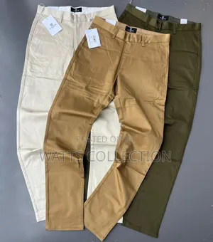 Gentle Khaki Chino Trousers
