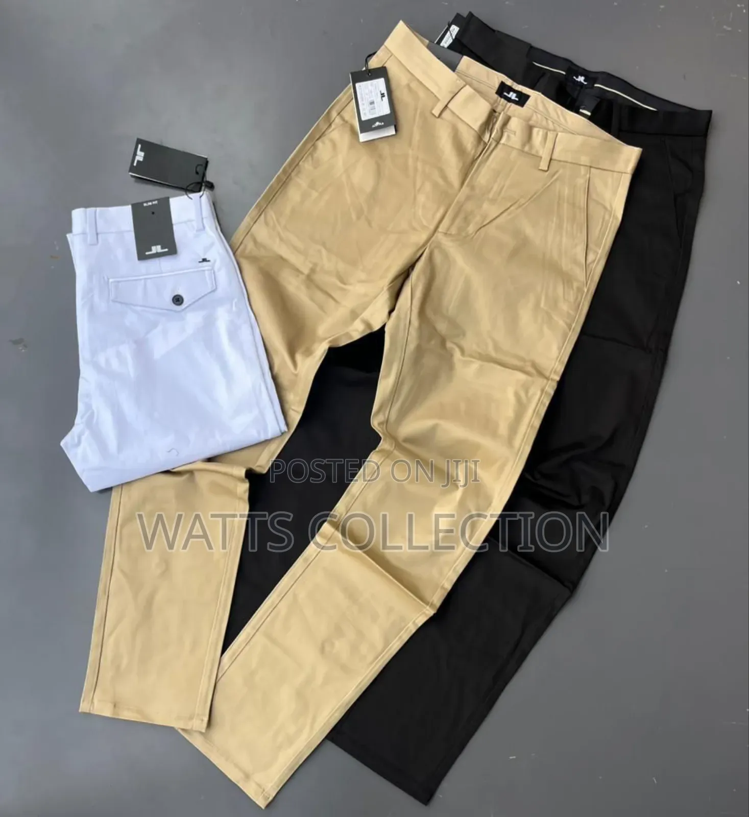 Gentle Khaki Chino Trousers