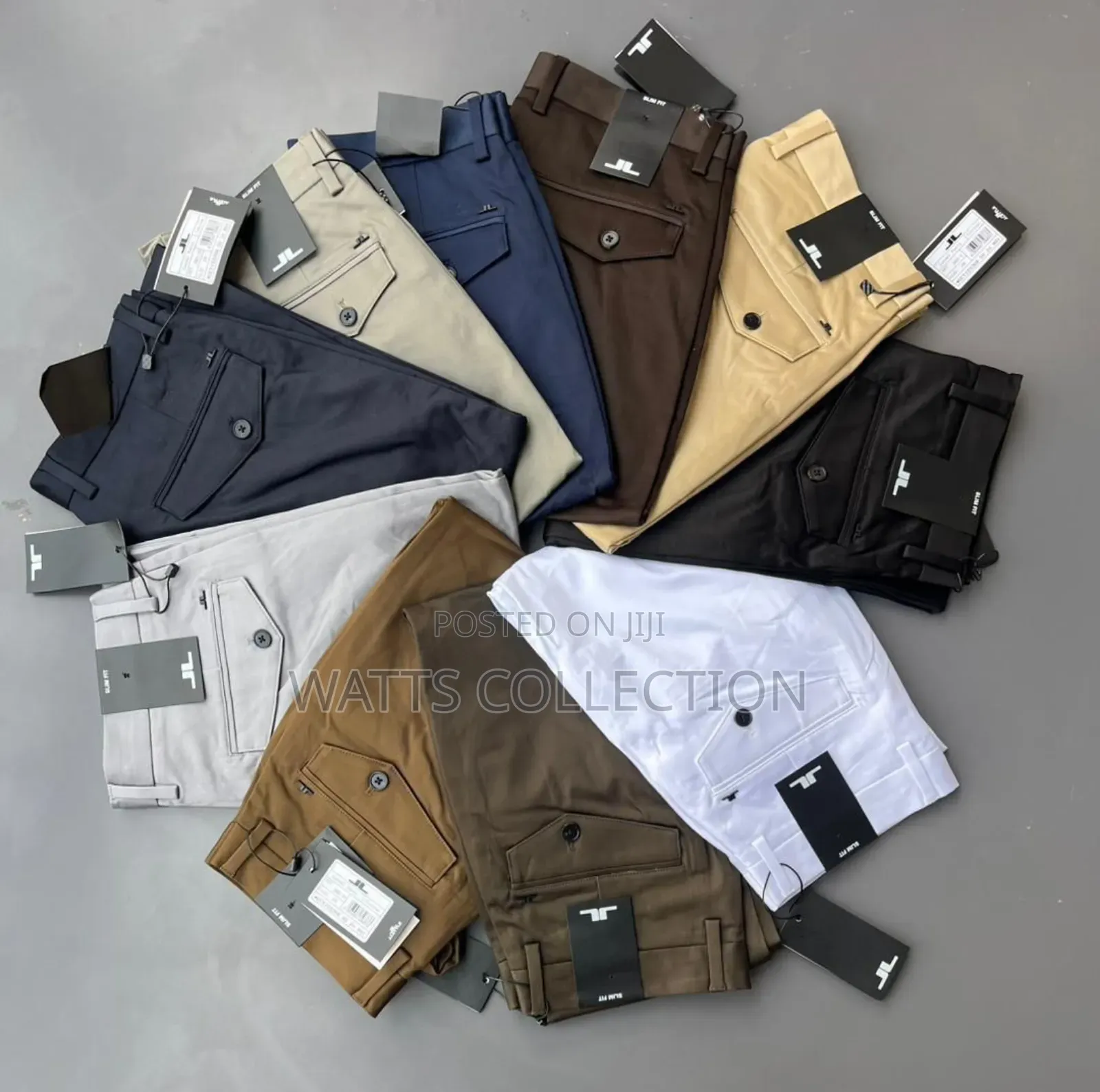 Gentle Khaki Chino Trousers
