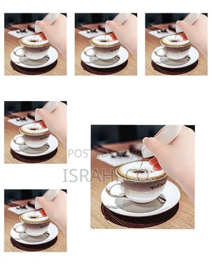 Electric Latte Coffee Spice Pen, Cake Decoration Carving Pen- White