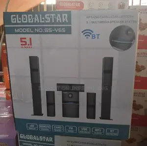 Globalstar Gs-V65 5.1 Multimedia Speaker System - Home Theatre