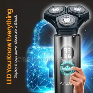 Electric Shaver for Men Use With or Without Foam Rechargeable Shaver