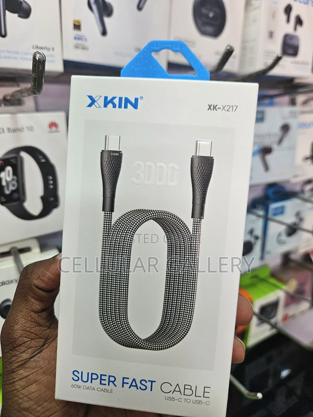 Xkin Super Fast Usb-C to Usb-C Cable 60w 3m