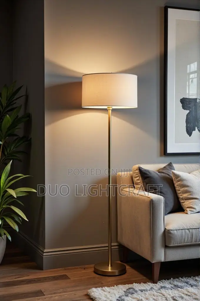Metallic Floor Lamp